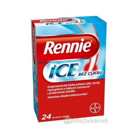 Bayer Rennie Ice bez cukru 24 ks