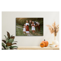 Fotoobraz 60x40 cm z vlastnej fotografie, Plátno 100% polyester: 240g/m²