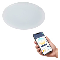 EGLO connect Totari-Z LED stropné svietidlo, biele 38 cm