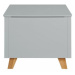 Sivá skrinka - truhlica v minimalistickom štýle - ZARA