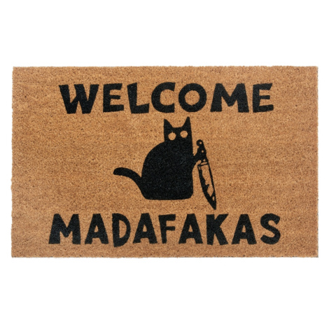 Rohožka Welcome madafakas 105668 - 45x75 cm Hanse Home Collection koberce