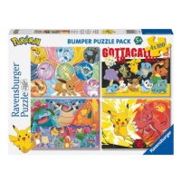 Ravensburger Pokémon Puzzle Ravensburger - 4x100 dielikov