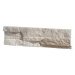 Obklad Stones Patan soft grey 38,5x10 cm reliéfny PATANSOGR