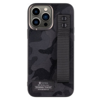 Tactical Camo Troop Kryt pre Apple iPhone 13 Pro Max čierny