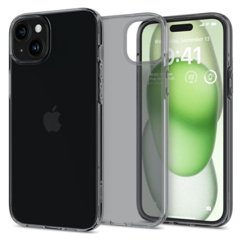 Spigen Crystal Flex kryt iPhone 15 Plus sivý