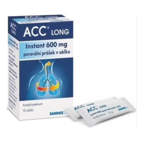 ACC Long Instant plv.pos.10 x 600 mg