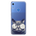 Odolné silikónové puzdro iSaprio - Crazy Cat 01 - Huawei Y6s