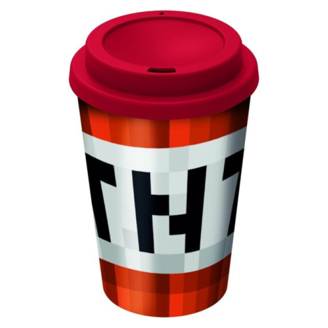 Hrnček cestovný Minecraft - TNT 390 ml