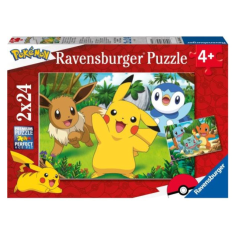 Ravensburger Pokémon 2x24 dielikov