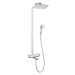 Hansgrohe Raindance Select E, Showerpipe 360 1jet s vaňovým termostatom, biela/chrómová, HAN-271