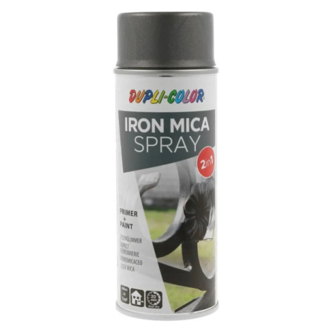 IRON MICA 2v1 - Antikorózna farba a vrchný náter v jednom antracitová, 0,4 L