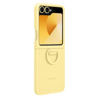 Samsung Silicone Case Galaxy Z Flip6, Yellow