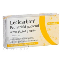 Lecicarbon Pediatrickí pacienti