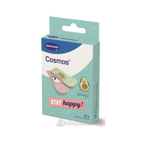 Cosmos Mr. Wonderful STAY happy náplasť vodeodolná (25x72 mm) 16 ks