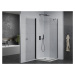 MEXEN/S - Pretória sprchovací kút 100x100, transparent, čierna + sprchová vanička vrátane sifónu