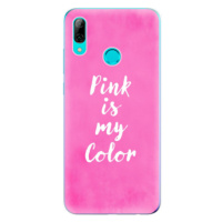 Odolné silikónové puzdro iSaprio - Pink is my color - Huawei P Smart 2019