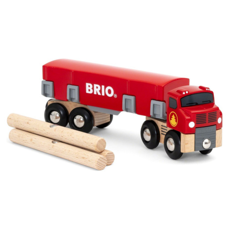 Brio World 33657 Ťahač s drevom