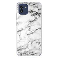 Odolné silikónové puzdro iSaprio - White Marble 01 - Samsung Galaxy A03