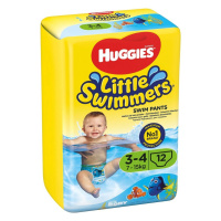 HUGGIES Little Swimmers Plienky do vody jednorazové 3-4 (7-15 kg) 12 ks