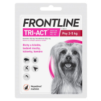 FRONTLINE Tri-act Spot-On pre psy XS (2-5 kg) 0,5 ml 1 pipeta