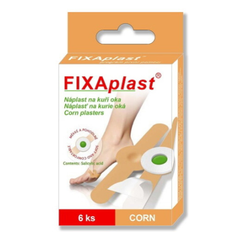 FIXAPLAST Corn náplasť na kurie oká 6 kusov