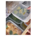 Biely úložný box na potraviny Mepal EasyClip 1500 ml