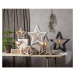 Čierna svetelná dekorácia s vianočným motívom Lysekil – Star Trading