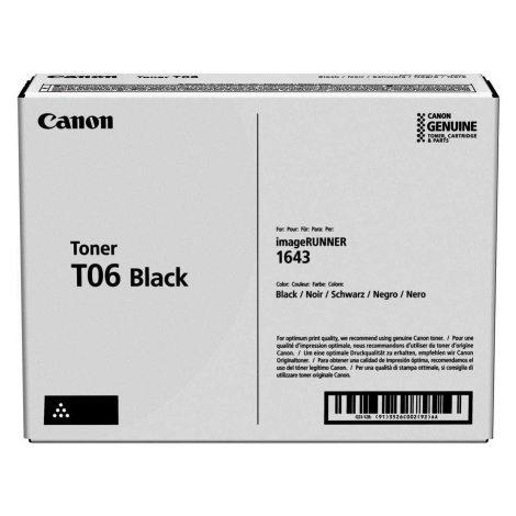 Toner CAN T06 BK Canon