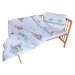 New Baby 2-dielna posteľná bielizeň 90/120 cm sivý medvedík