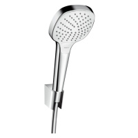 Hansgrohe Croma Select E, sprchový set 110 Vario s hadicou 1600 mm, biela/chrómová, HAN-26413400