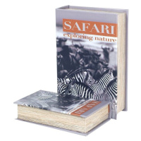 Signes Grimalt  Krabice Na Knihy Safari Zebra 2U  Košíky, škatule Viacfarebná