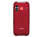 EVOLVEO EasyPhone XG, mobilný telefón pre seniorov s nabíjacím stojanom, červená