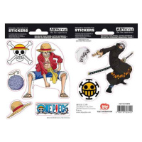 Abysse Corp One Piece Luffy and Law Nálepky 2-Pack (16 x 11cm)