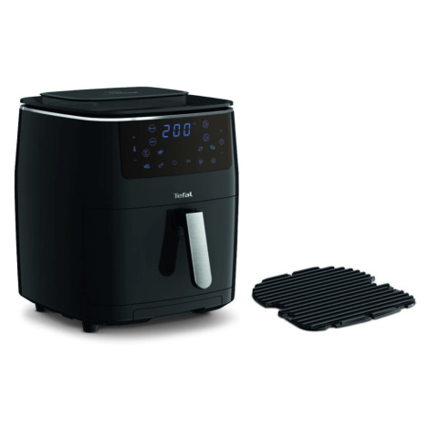 Čierna teplovzdušná fritéza EASY FRY&GRILL STEAM+ FW201815 – Tefal