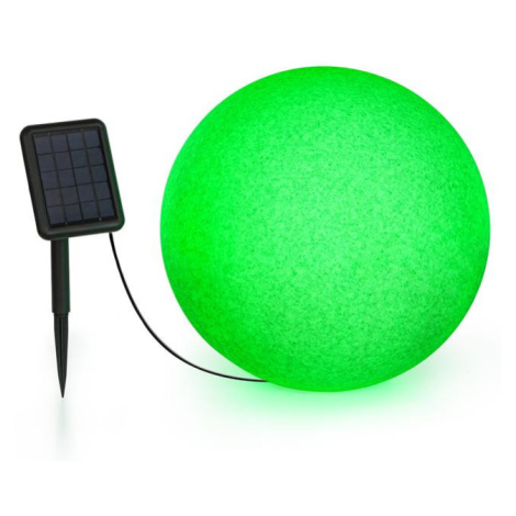 Blumfeldt Shinestone Solar 40, guľová lampa, solárny panel, Ø 40 cm, RGB-LED, IP68, akumulátor
