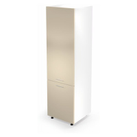 Vysoká skriňa pre vstavanú chladničku VENTO DL-60/214 Béžová,Vysoká skriňa pre vstavanú chladnič