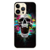 Odolné silikónové puzdro iSaprio - Skull in Colors - iPhone 14 Pro Max