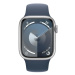 Apple Watch Series 9 GPS 41mm Storm Blue, MR913QC/A (M/L)