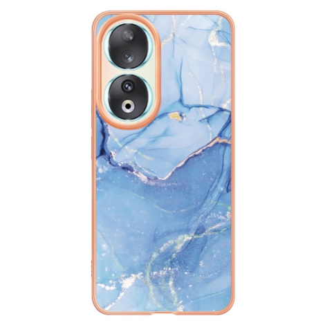 Silikónové puzdro na Honor 90 5G Design TPU marble modré