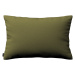 Dekoria Karin - jednoduchá obliečka, 60x40cm, olivovo zelená, 47 x 28 cm, Etna, 161-26