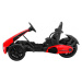 Elektrická motokára Bolid XR-1 RAMIZ CH9939 - červená