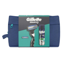 GILLETTE Darčeková sada Mach3 - holiaci strojček + 1 náhradná hlavica + gél