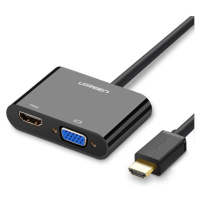 UGREEN redukcia z HDMI na HDMI/VGA