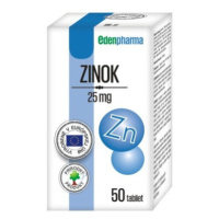EdenPharma Zinok 25 mg 50 tabliet