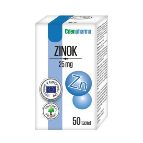 EdenPharma Zinok 25 mg 50 tabliet