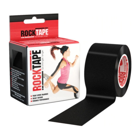 ROCKTAPE Kinesiologický tejp čierny 5 m