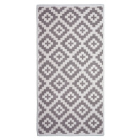Béžový bavlnený koberec Vitaus Art, 80 × 150 cm