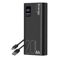 OBAL:ME EnergyPulse Powerbanka 20000mAh 22.5W Black