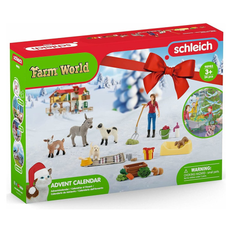 Schleich Adventný kalendár Farm World Schleich 2023