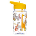 Detská fľaša na vodu so slamkou Sass & Belle Drink Up Safari, 400 ml